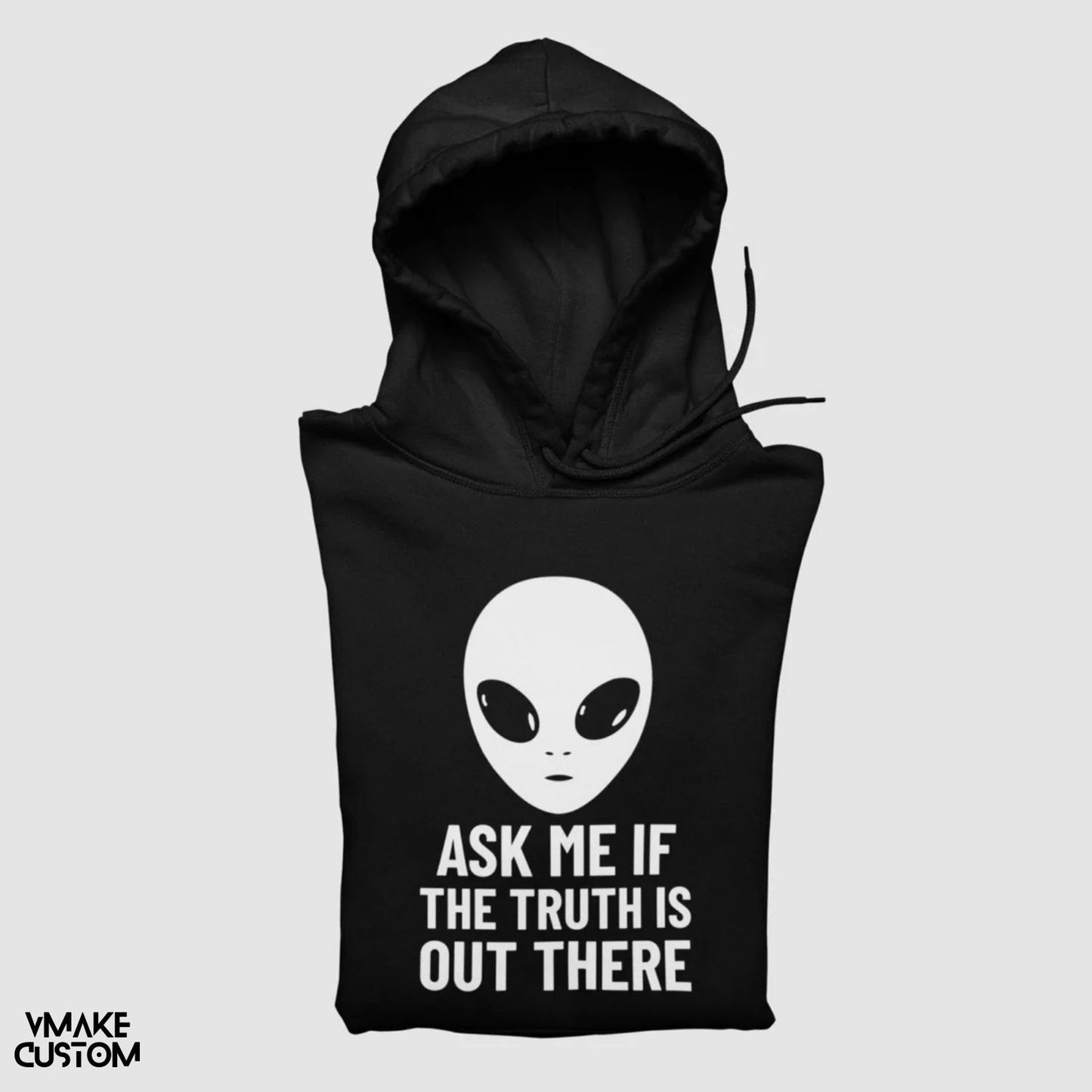 black ask me if unisex hoodie vmakecustom