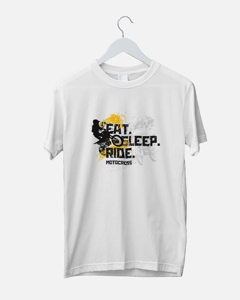 Eat Sleep Ride Regular Fit T-shirt