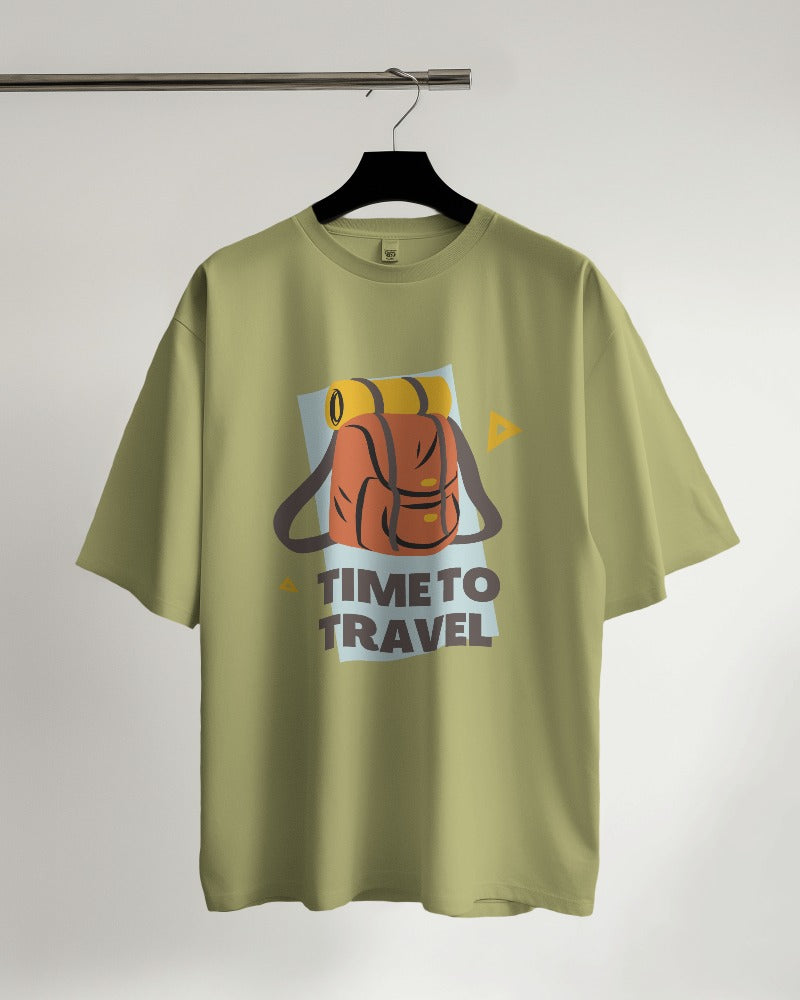 Time to Travel Oversized T-shirt